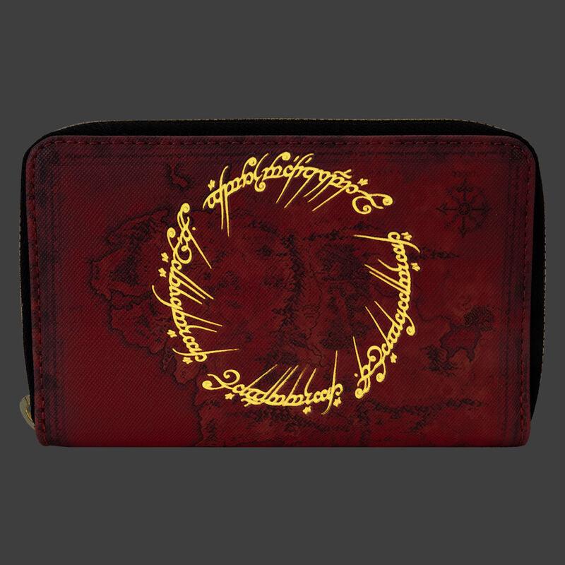 Loungefly The Lord of the Rings The One Ring Glow Zip Around Wallet - Ginga Toys