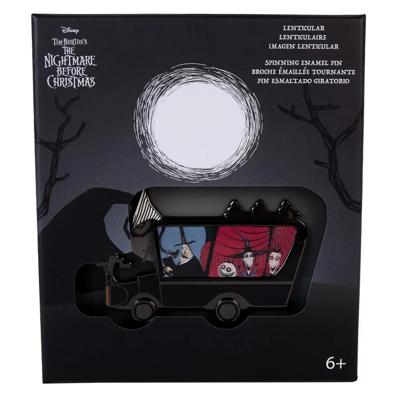 Loungefly The Nightmare Before Christmas Mayor-Mobile 3" Collector Box Lenticular Pin - Ginga Toys