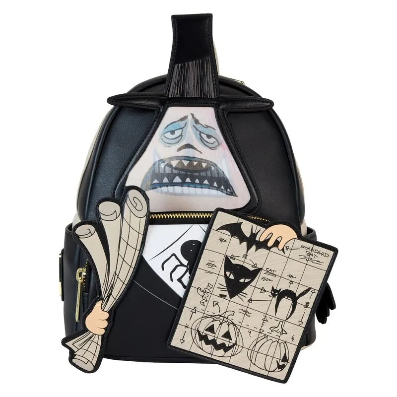 Loungefly The Nightmare Before Christmas Mayor with Plans Cosplay Lenticular Mini Backpack - Ginga Toys