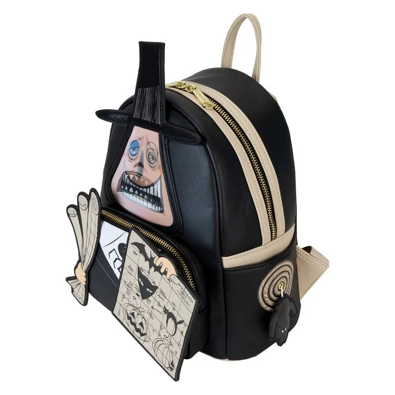 Loungefly The Nightmare Before Christmas Mayor with Plans Cosplay Lenticular Mini Backpack - Ginga Toys