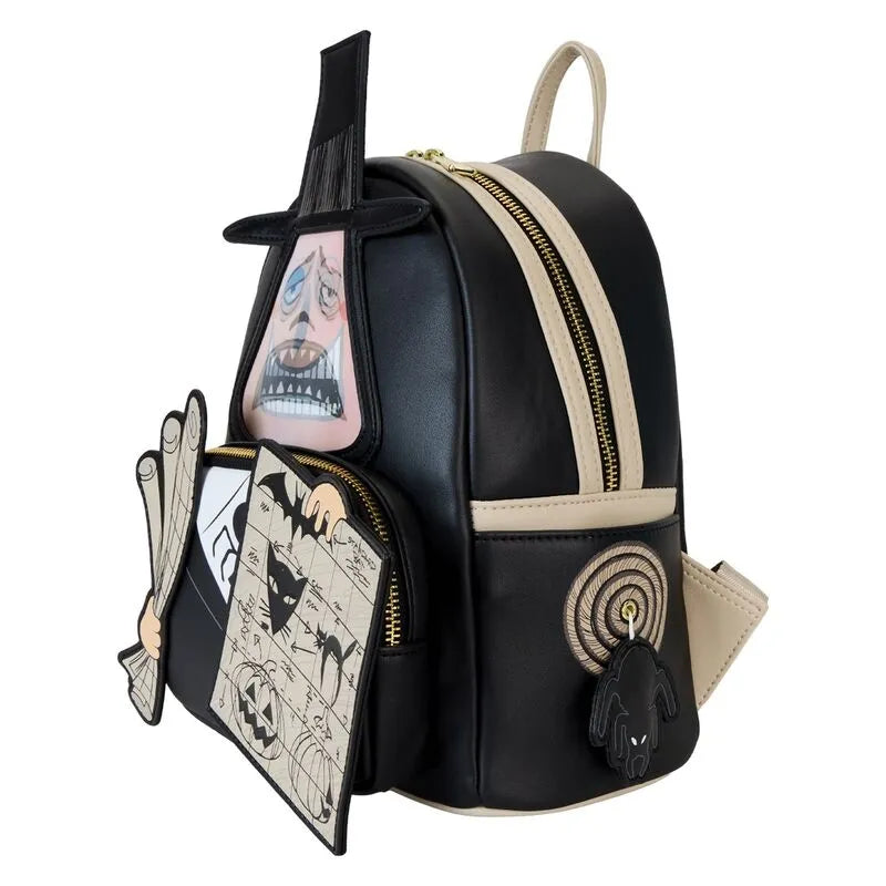 Loungefly The Nightmare Before Christmas Mayor with Plans Cosplay Lenticular Mini Backpack - Ginga Toys