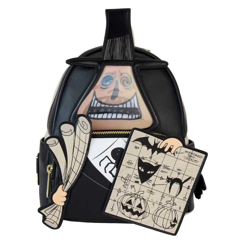 Loungefly The Nightmare Before Christmas Mayor with Plans Cosplay Lenticular Mini Backpack - Ginga Toys