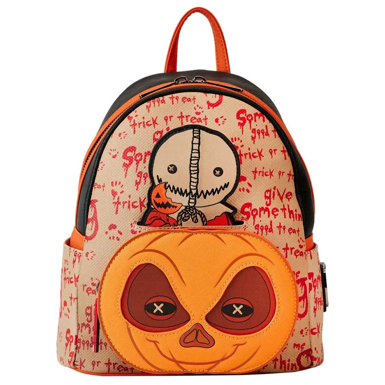 Loungefly Trick 'r Treat Sam Pumpkin Mini Backpack - Ginga Toys