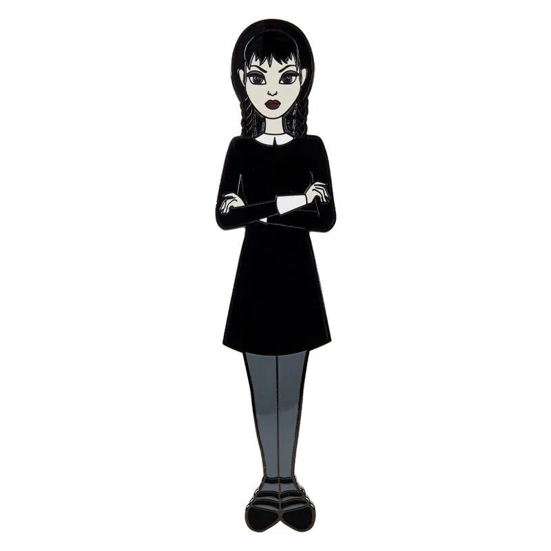 Loungefly Wednesday Addams Paper Doll Magnetic Pin Set - Ginga Toys