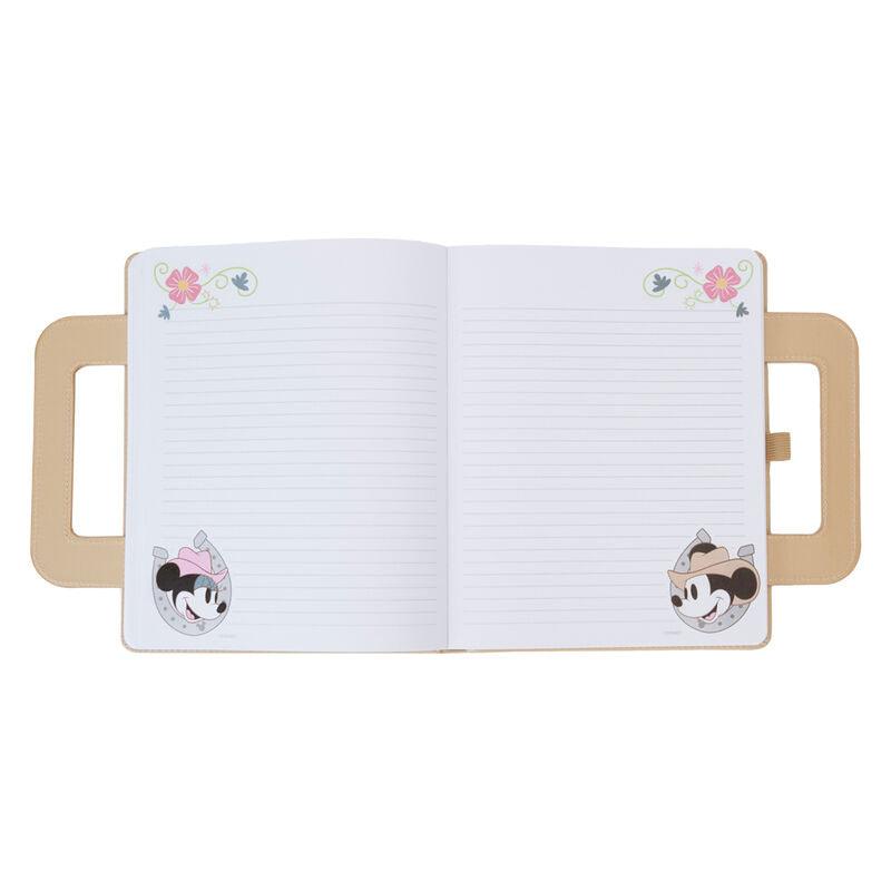 Loungefly Western Mickey & Minnie Lunchbox Stationery Notebook Journal - Loungefly - Ginga Toys