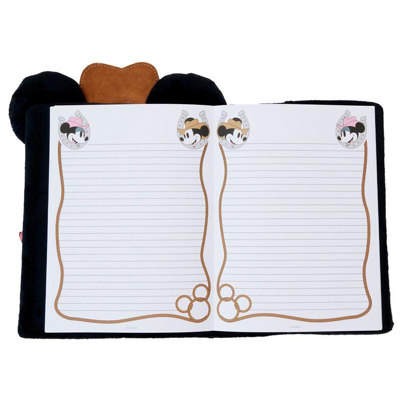 Loungefly Western Mickey Mouse Cosplay Plush Stationery Notebook Journal - Loungefly - Ginga Toys