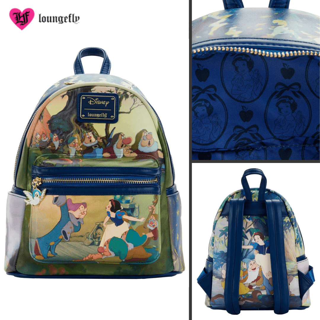 Loungefly X Disney Snow White Scenes Mini Backpack - Loungefly - Ginga Toys