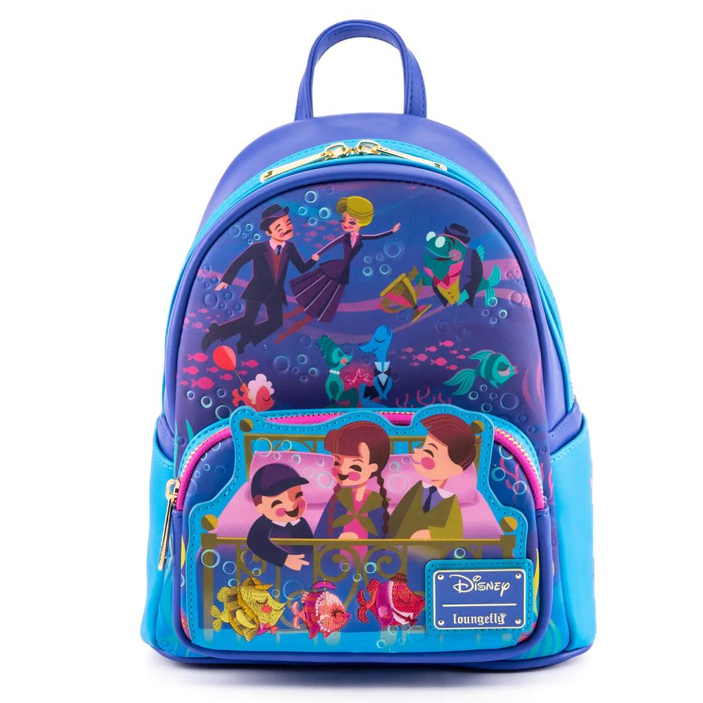 Loungefly X Disney Bedknobs and Broomsticks Underwater Mini Backpack - Loungefly - Ginga Toys