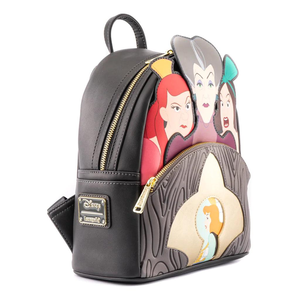 Loungefly X Disney Cinderella Evil Stepmother and Stepsisters Villains Scene Mini Backpack - Loungefly - Ginga Toys