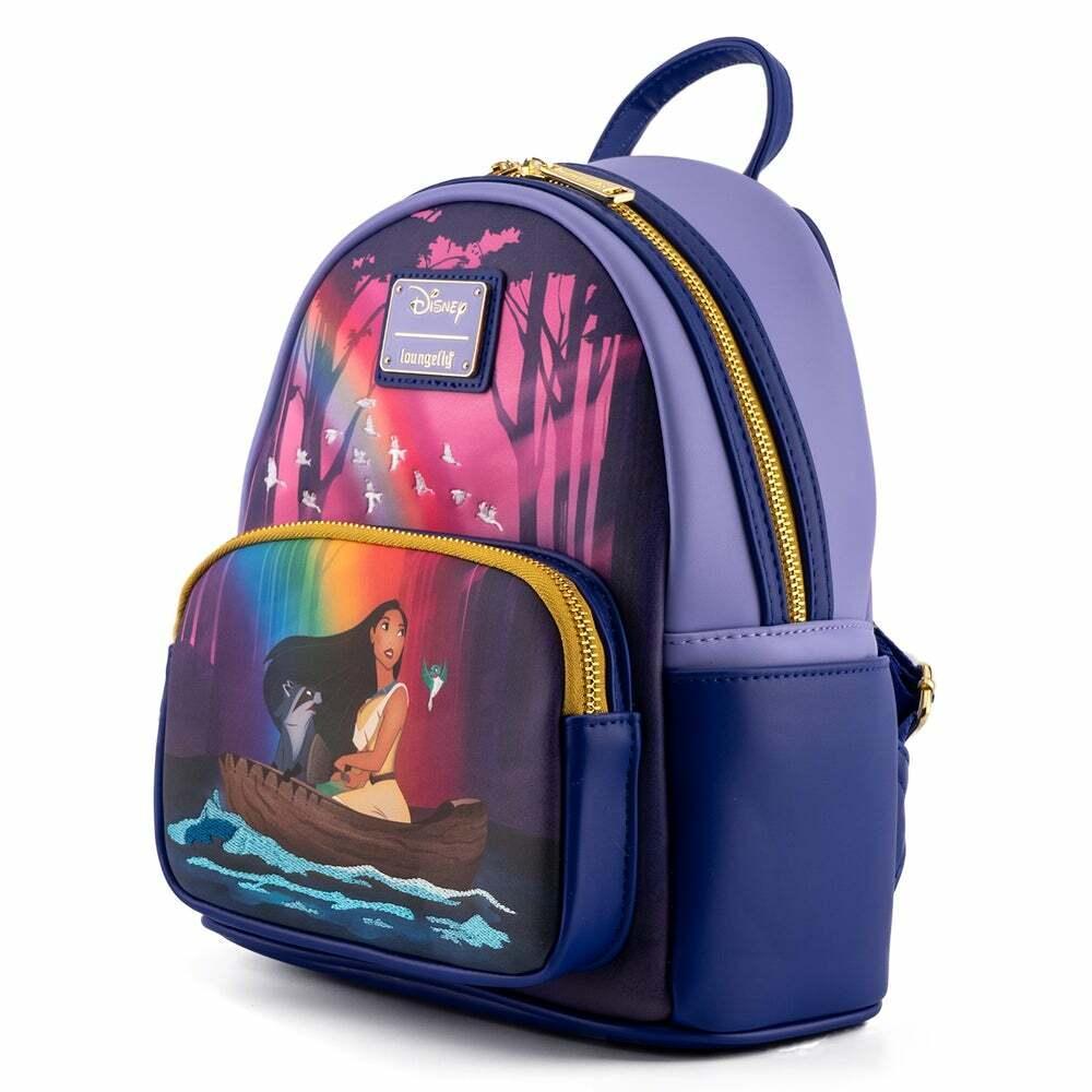 Loungefly X Disney Pocahontas Just Around The Riverbend Mini Backpack - Loungefly - Ginga Toys