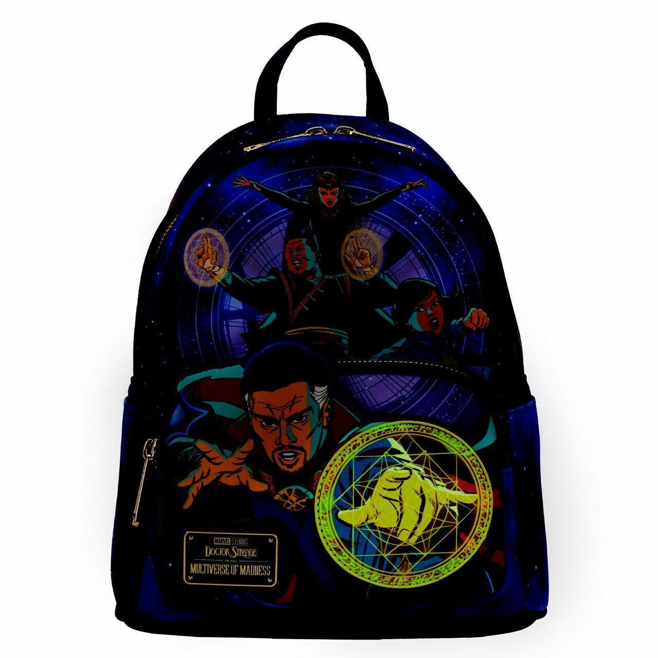 Loungefly X Marvel Doctor Strange in the Multiverse of Madness Glow in the Dark Mini Backpack - Loungefly - Ginga Toys