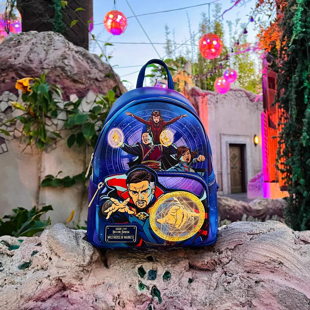 Loungefly X Marvel Doctor Strange in the Multiverse of Madness Glow in the Dark Mini Backpack - Loungefly - Ginga Toys