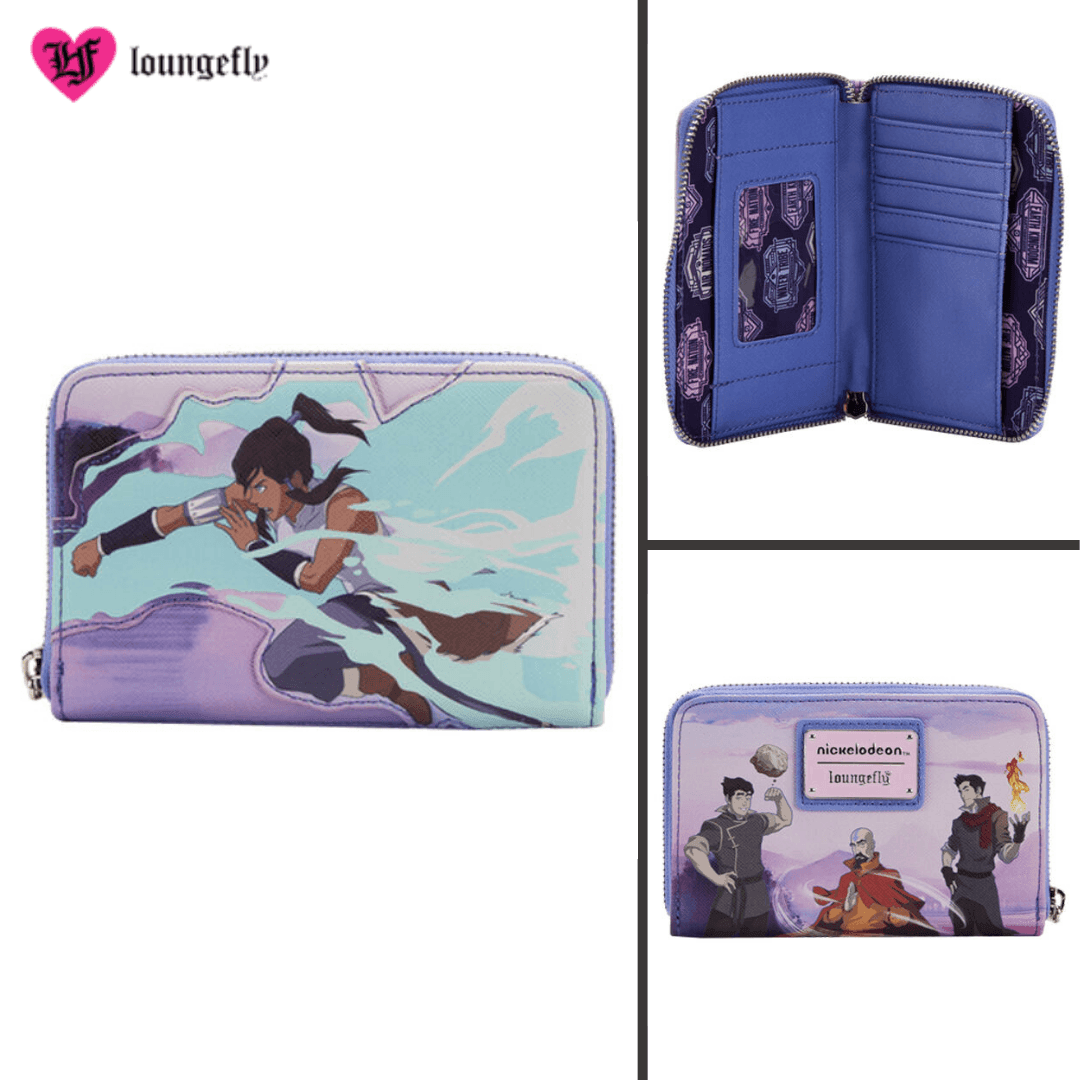 Loungefly X Nickelodeon The Legend of Korra Zip Around Wallet - Loungefly - Ginga Toys