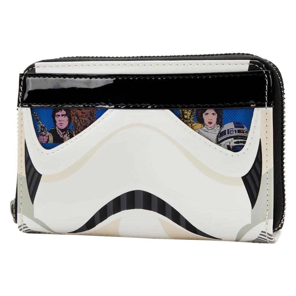 Loungefly X Star Wars Stormtrooper Lenticular Cosplay Zip Around Wallet - Loungefly - Ginga Toys