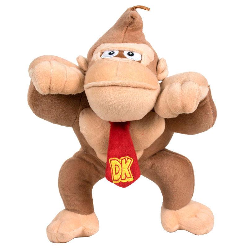 Mario Bros Donkey Kong soft plush toy 30cm - Ginga Toys