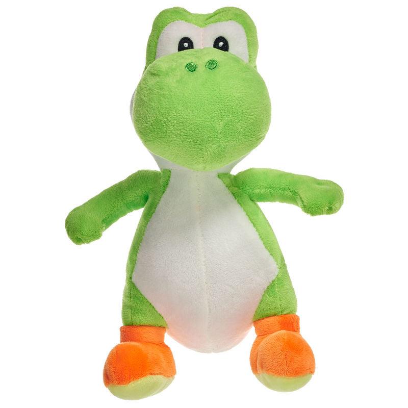 Mario Bros Yoshi soft plush toy 32cm - Ginga Toys