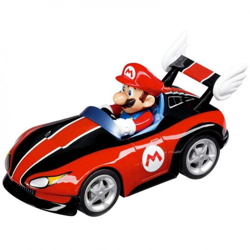 Mario Kart - Mario Pull Speed set 3 Toy cars (Wii, MK8, Mach 8) - Carrera - Ginga Toys