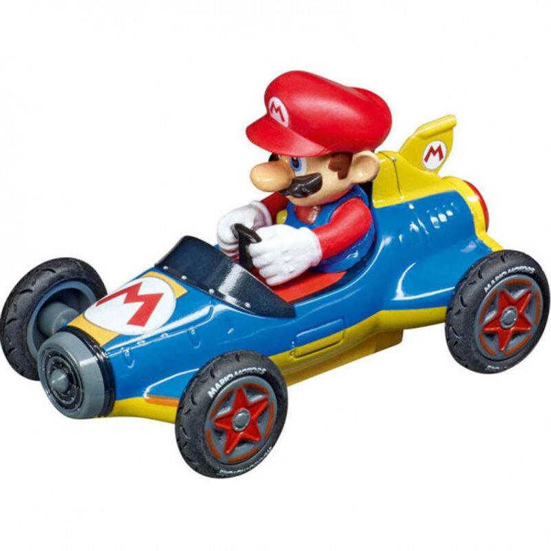 Mario Kart - Mario Pull Speed set 3 Toy cars (Wii, MK8, Mach 8) - Carrera - Ginga Toys