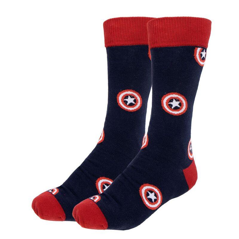 Marvel - Avengers Adult Socks 3 Pack (Size: 39-45), Men's