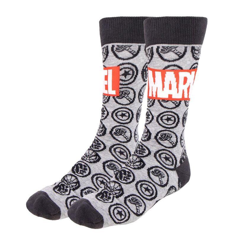 Marvel Adult Socks Pack 3 Pieces Gift Box 36/41 - Cerda - Ginga Toys