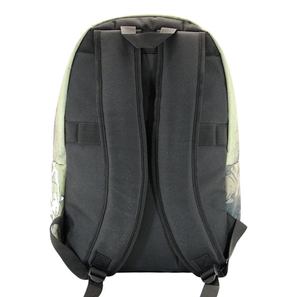 Marvel Avengers Shout Military Green Zipper School Backpack - Karactermania - Ginga Toys