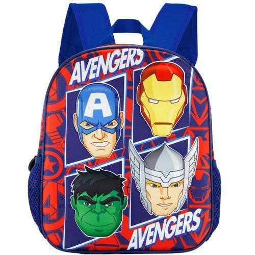 Marvel Avengers The Four Red 3D Mini Backpack - Karactermania - Ginga Toys