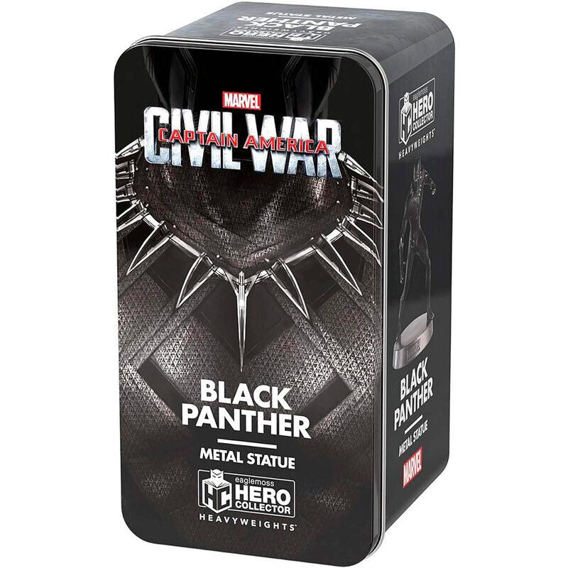 Marvel Captain America: Civil War Heavyweights Black Panther 1:18 Scale Figure - Eaglemoss Hero Collector - Ginga Toys