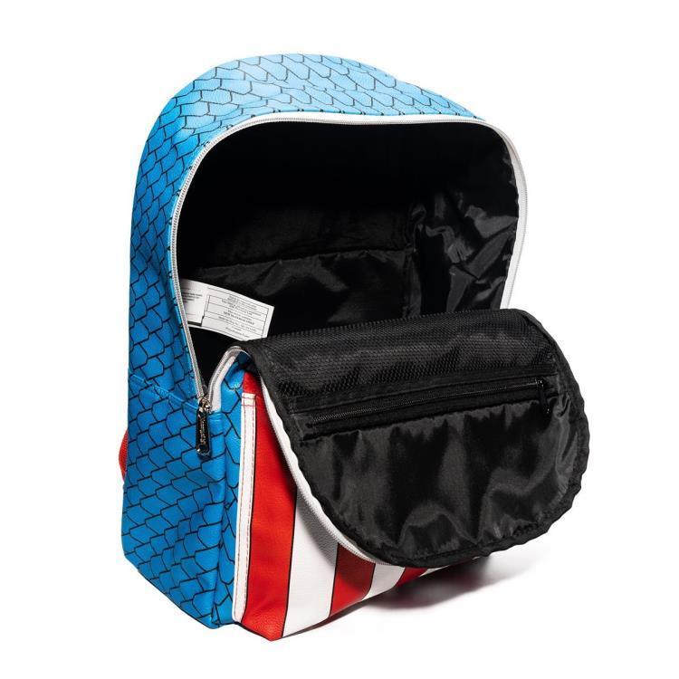 Marvel Captain America Exclusive Cosplay Backpack and Pin Set - Loungefly - Ginga Toys