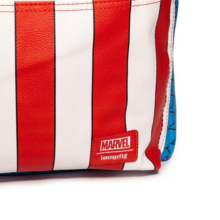 Marvel Captain America Exclusive Cosplay Backpack and Pin Set - Loungefly - Ginga Toys