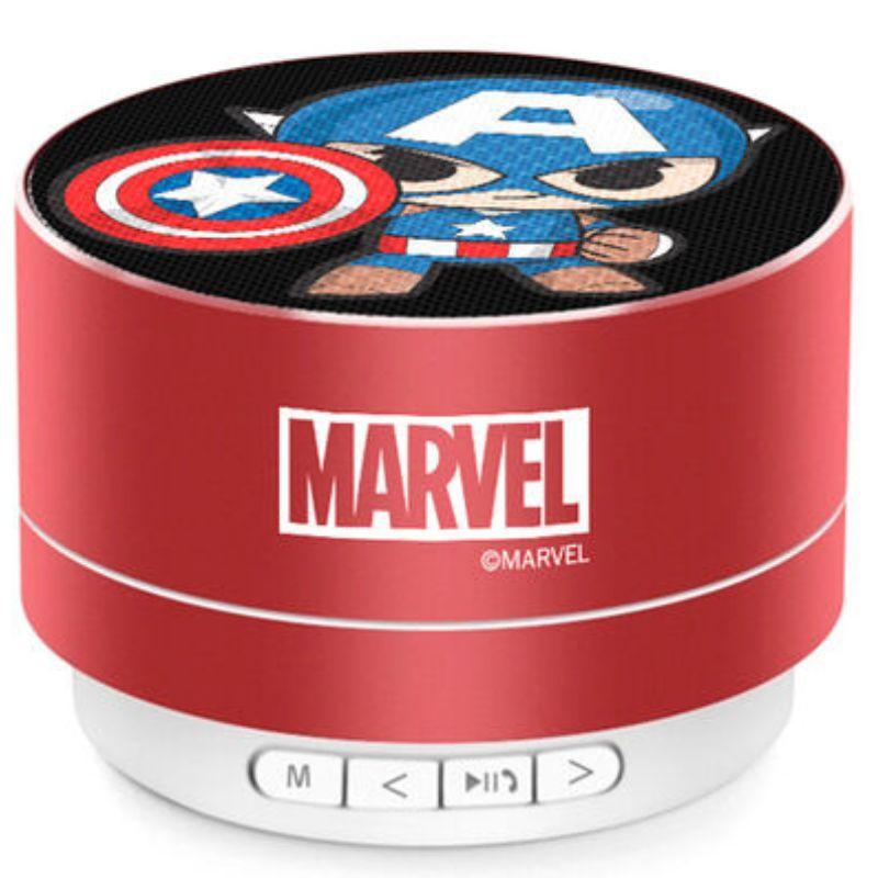 Marvel Captain America Portable 3W wireless speaker - Ert Group - Ginga Toys