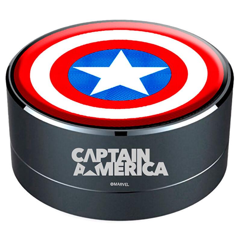 Marvel Captain America Portable 3W wireless speaker - Ert Group - Ginga Toys