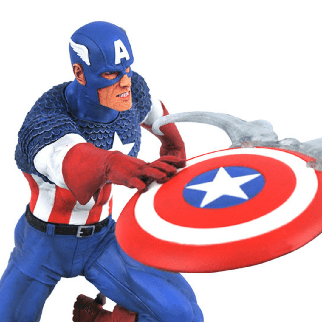 MARVEL GALLERY CAPTAIN AMERICA FIGURINE PVC SAM WILSON 25CM - Avengers