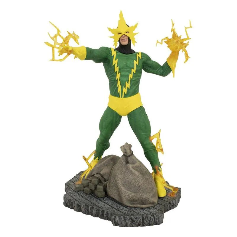 Marvel Comics Gallery Electro Figure Diorama - Ginga Toys