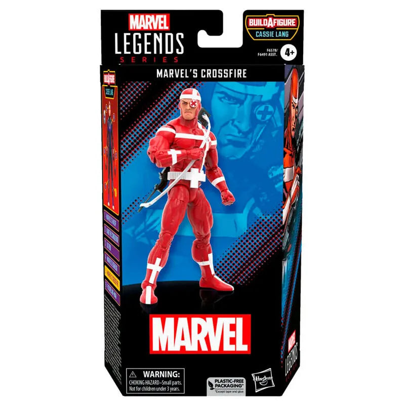 Marvel Comics Marvel Legends Marvel's Crossfire Action Figure (Cassie Lang BAF) - Ginga Toys