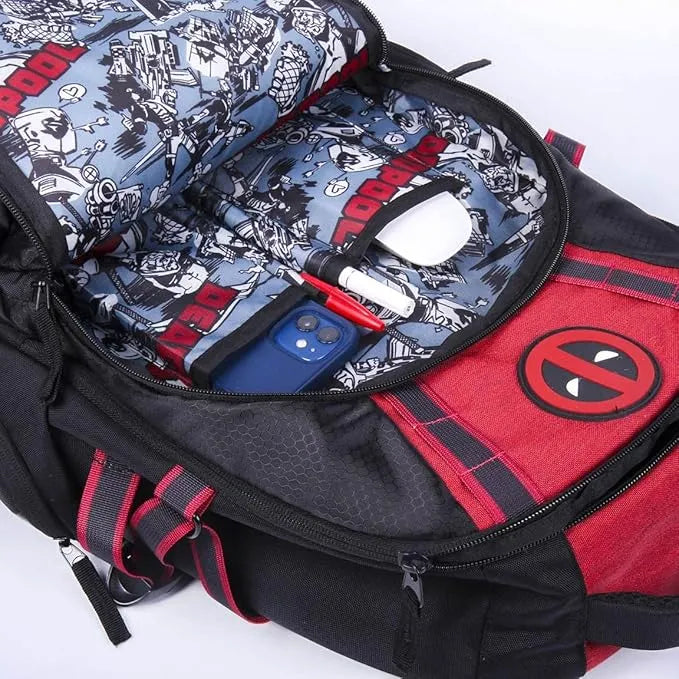 Marvel Deadpool Casual Backpack 46cm - Ginga Toys