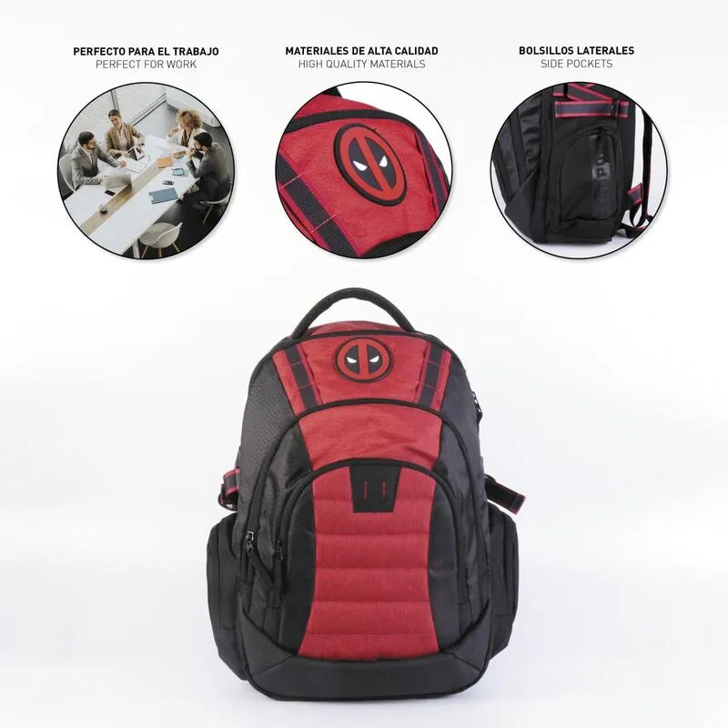 Marvel Deadpool Casual Backpack 46cm - Ginga Toys