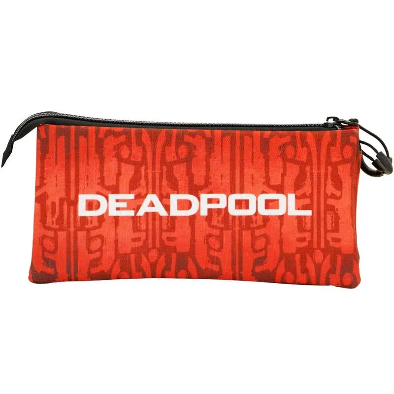 Marvel Deadpool Triple Pencil Case - Ginga Toys