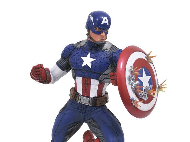 Marvel Gallery Captain America Diorama Statue - Diamond Select - Ginga Toys