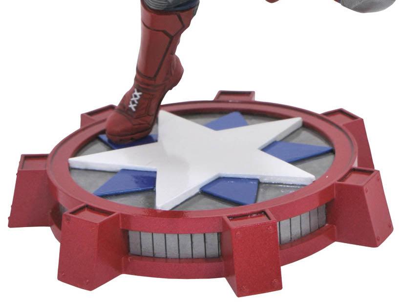 Marvel Gallery Captain America Diorama Statue - Diamond Select - Ginga Toys