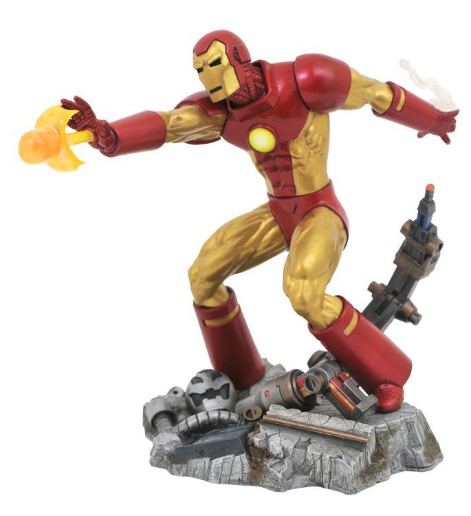 Marvel Gallery Comic Iron Man Mark XV Figure Diorama - Diamond Select - Ginga Toys