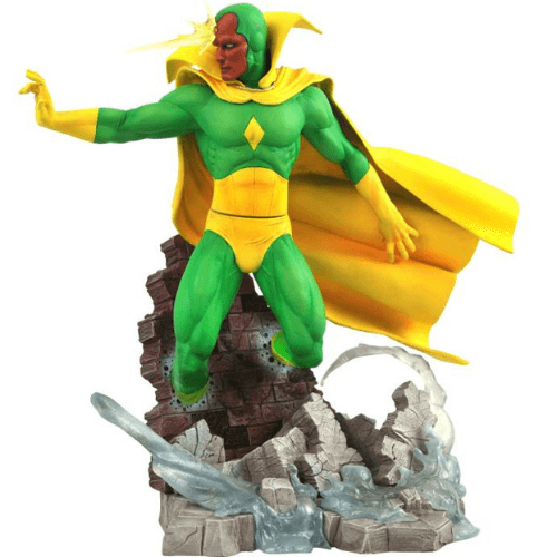 Marvel Gallery Vs. Vision (Comic Ver.) Figure Diorama Diamond Select - Diamond Select - Ginga Toys