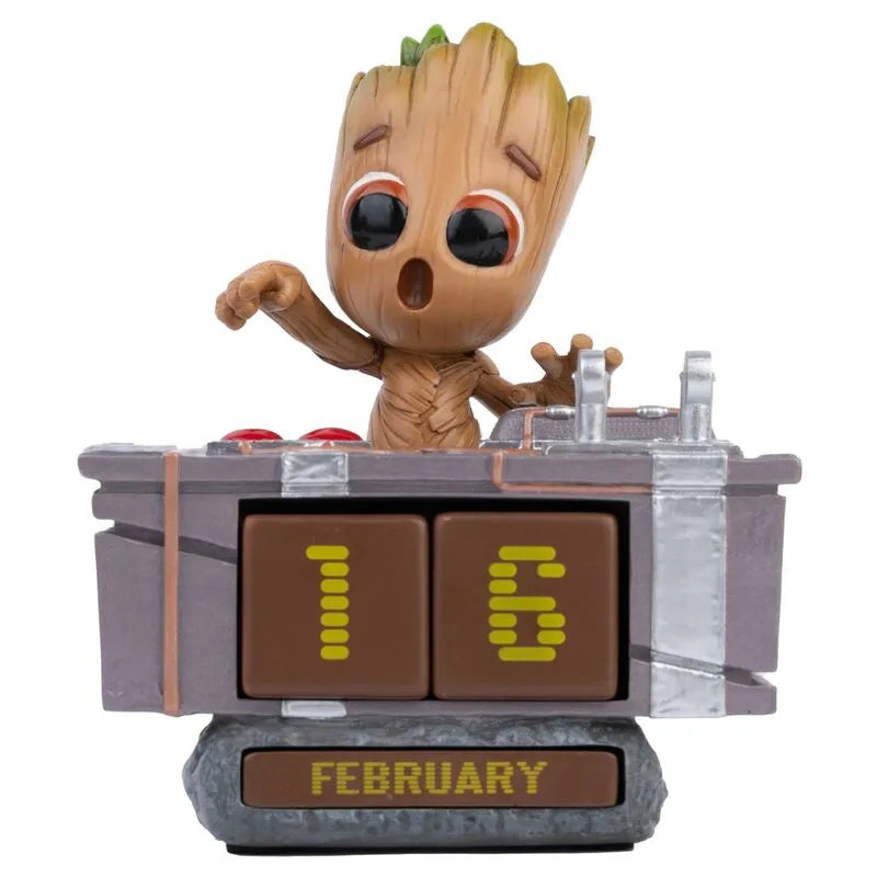 Marvel Guardians of the Galaxy Groot 3D Perpetual Calendar - Ginga Toys