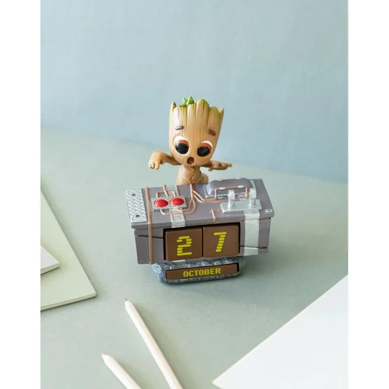 Marvel Guardians of the Galaxy Groot 3D Perpetual Calendar - Ginga Toys