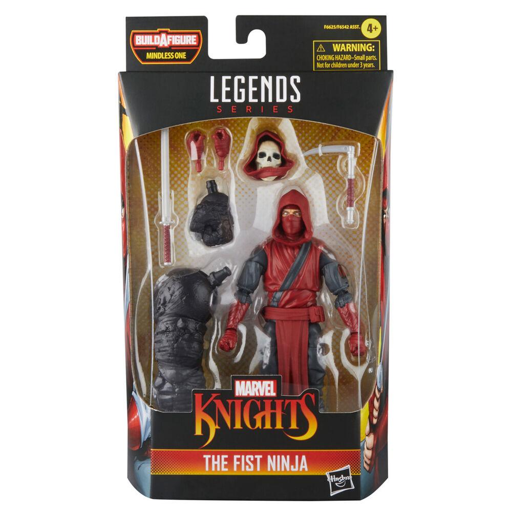 Marvel Knights Marvel Legends The Fist Ninja Action Figure (Mindless One BAF) - Hasbro - Ginga Toys