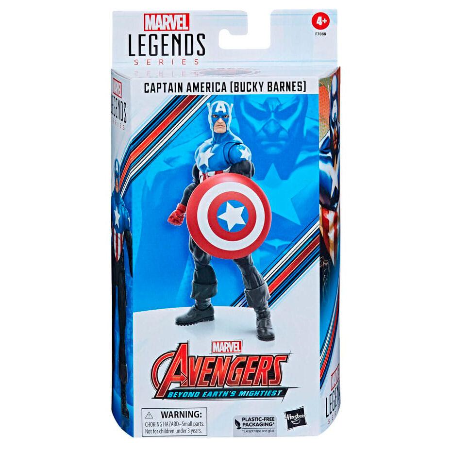 Marvel Legends Avengers Beyond Earths Mighties Captain America (Bucky Barnes) Action Figure - Hasbro - Ginga Toys