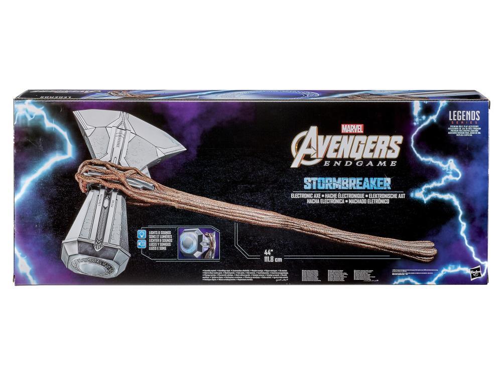 Marvel Legends Avengers Endgame Thor Stormbreaker Electronic Axe Replica - Hasbro - Ginga Toys