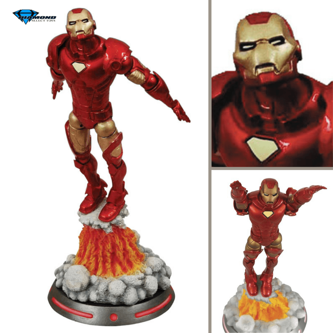 Marvel Select Iron Man Figure - Diamond Select - Ginga Toys