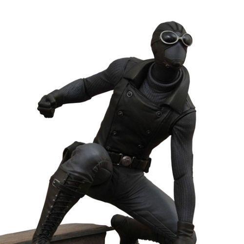 Marvel Spider-Man (2018 Video Game) Gallery Spider-Man Noir Black Suit Statue - Diamond Select - Ginga Toys