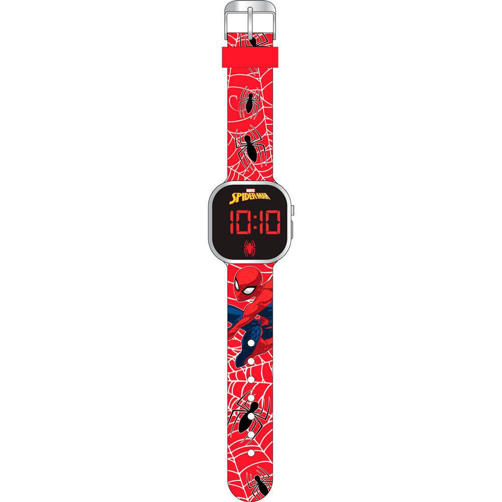 Marvel Spider-Man Children Led Digital Watch - Kids Licensing - Ginga Toys