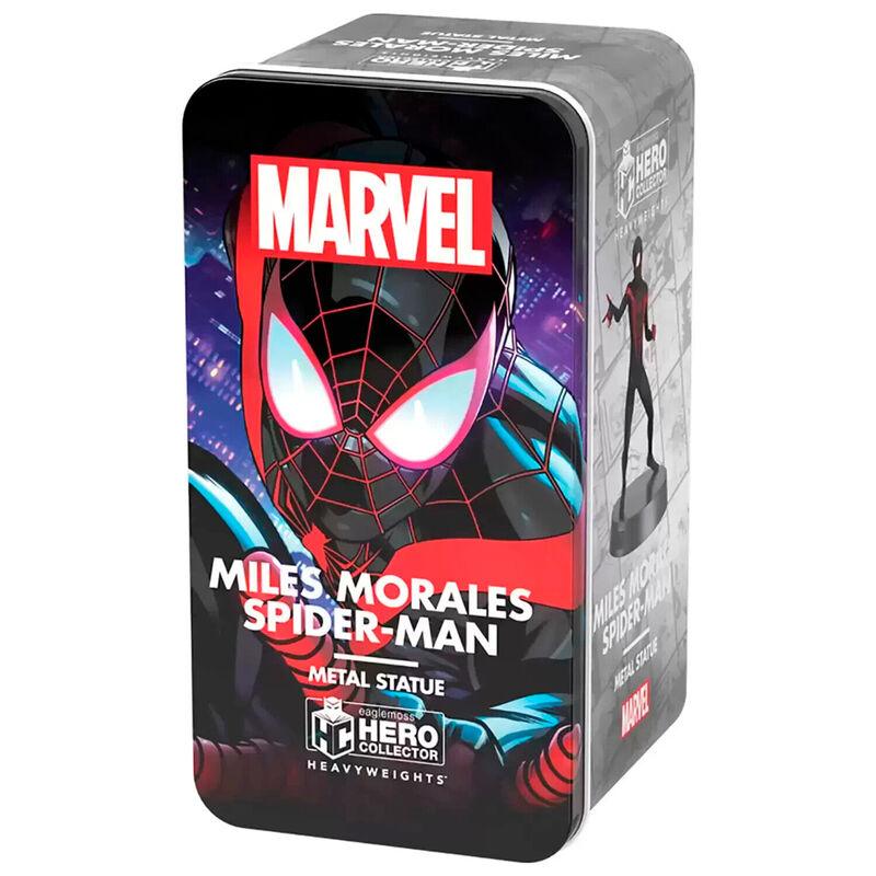 Marvel Spider-Man Heavyweights Miles Morales 1:18 Scale Figure - Eaglemoss Hero Collector - Ginga Toys